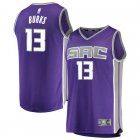 Camiseta Alec Burks 13 Sacramento Kings Icon Edition Púrpura Hombre